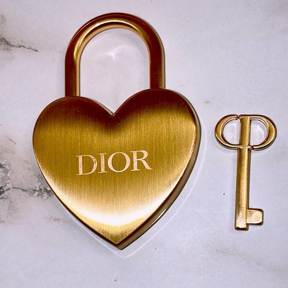 ~ SOLD ~ Christian Dior Lock and Key / Bag Charm / Keychain - Picture 2 of 5